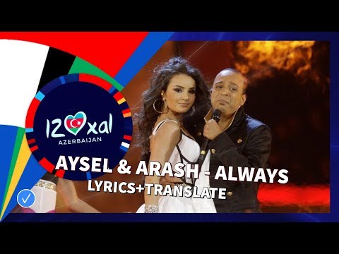 Aysel & Arash - Always (Lyrics + Translate) | Eurovision 2009 Azerbaijan