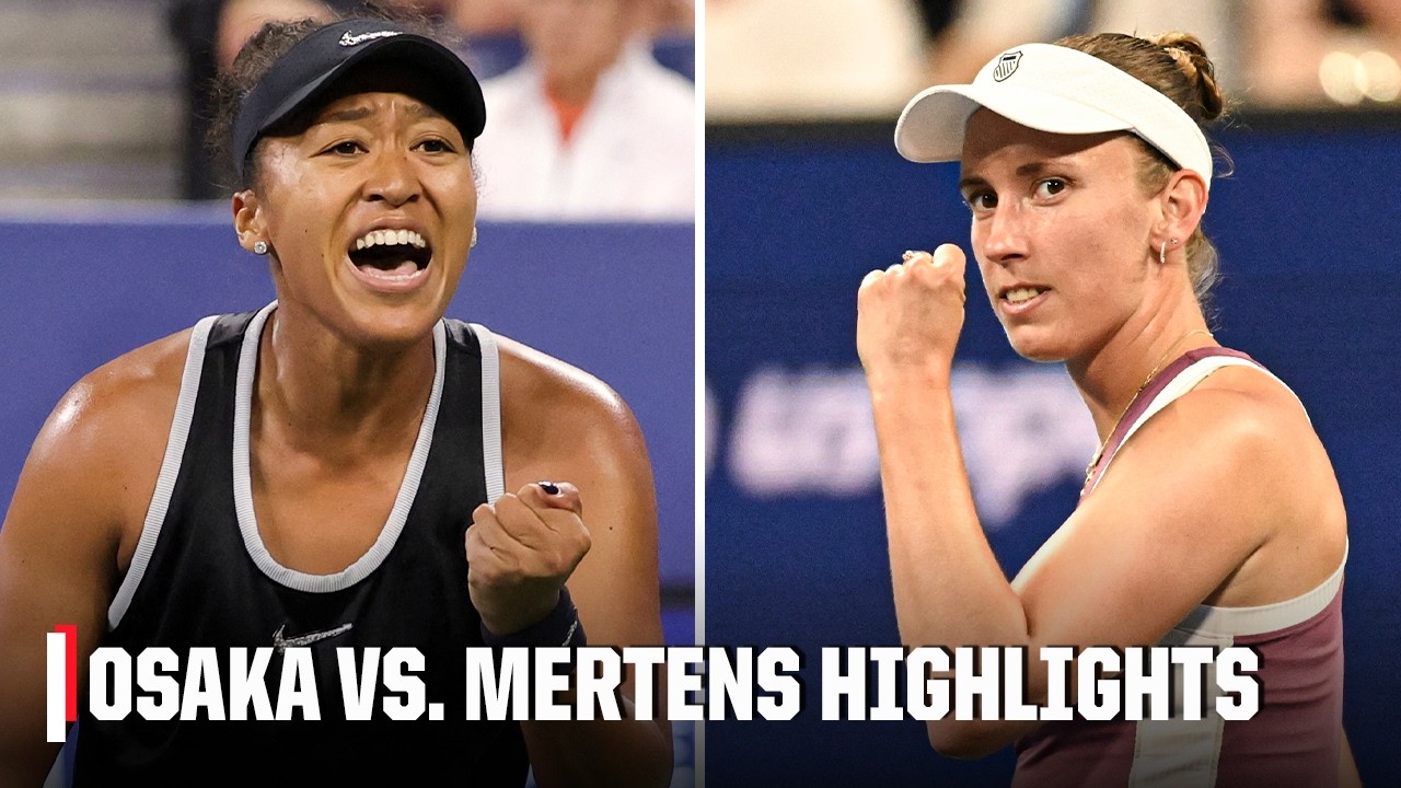No. 13 Naomi Osaka vs. No. 23 Elise Martens | Full Match Highlights | 2026 US Open