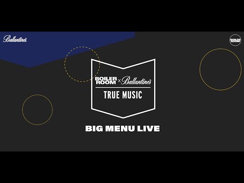 Big Menu - Morning Morning (live) | Boiler Room x Ballantine's True Music: Hybrid Sounds
