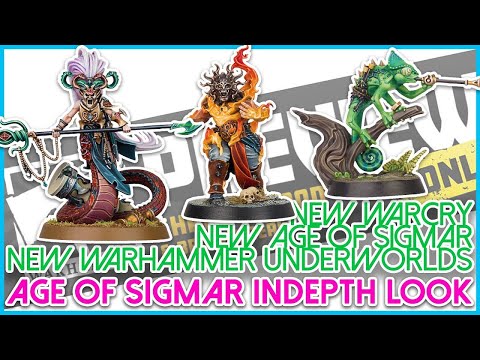 NEW Warcry, Warhammer Underworlds, Age of Sigmar and more from the Warhammer Preview
