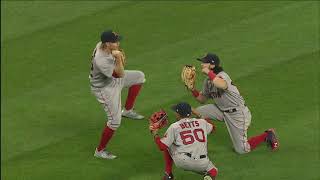 Red Sox 2017 outfield dance highlights