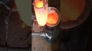 Cutting up old Bullet shell from Tank