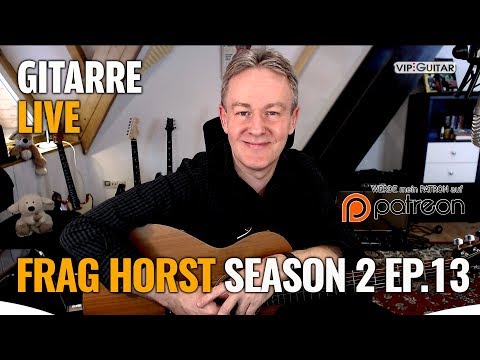 Finger näher am Griffbrett halten & TÄGLICH üben? | Linke Hand Technik | Frag Horst S2 EP.13