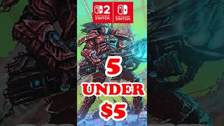eSHOP SALE ALERT! GREAT 5 UNDER $5 Nintendo Switch & Switch 2 Games DEALS!