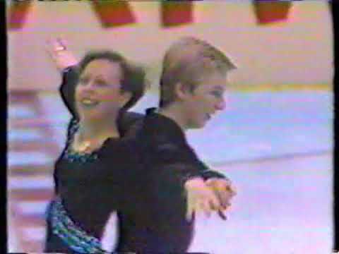 Torvill & Dean - Cherry Pink & Apple Blossom White - Exhibition 1981