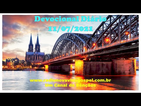 Devocional Diário - Rádio Nova Vida Gospel - 11/07/2021
