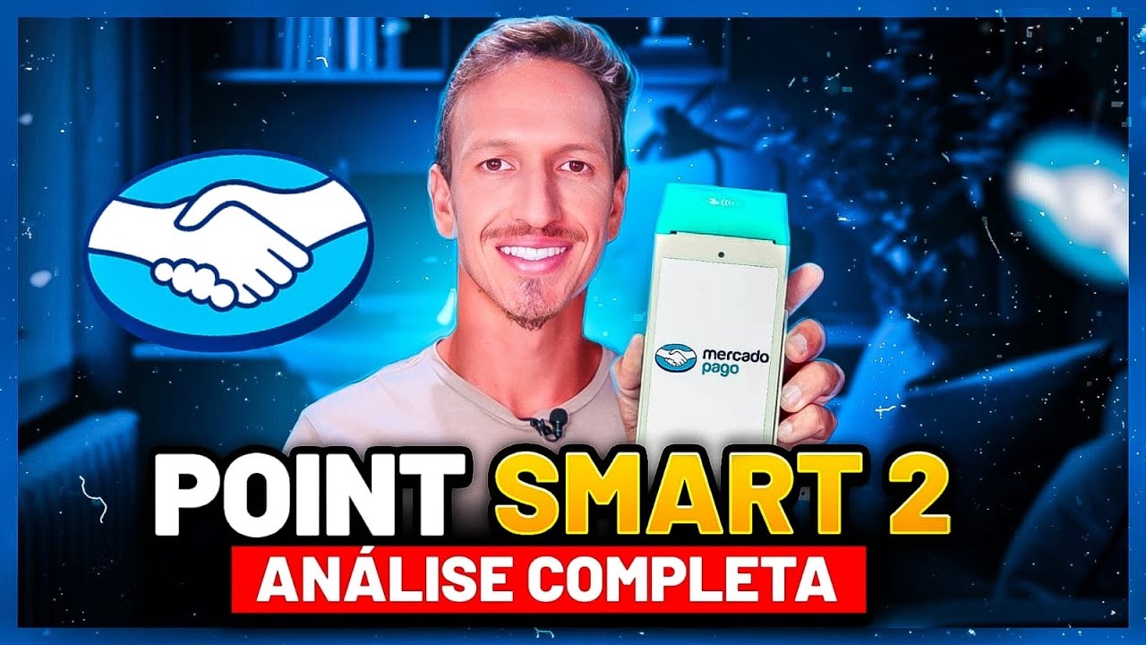 POINT SMART 2 do Mercado Pago É BOA? Testei NA PRÁTICA a NOVA MAQUININHA do Mercado Pago