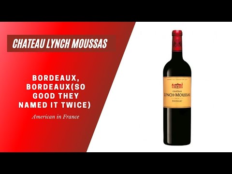 Wine of the week! Chateau Lynch Moussas. 1855 Bordeaux Grand Cru Classification.