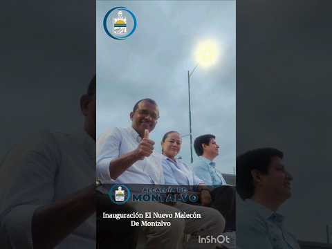 Alcaldía de Montalvo Los Ríos Ecuador Inauguración El Nuevo Malecón.