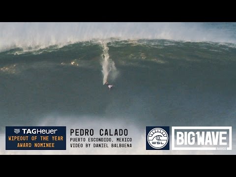 Pedro Calado at Puerto - 2016 TAG Heuer Wipeout Award Nominee - WSL Big Wave Awards