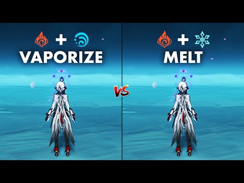 VAPORIZE OR MELT - Which is the Best Reaction for F2P ARLECCHINO?? - | GENSHIN IMPACT |