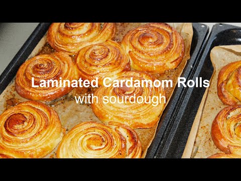 Laminated Cardamom Rolls - Full Recipe and Tutorial