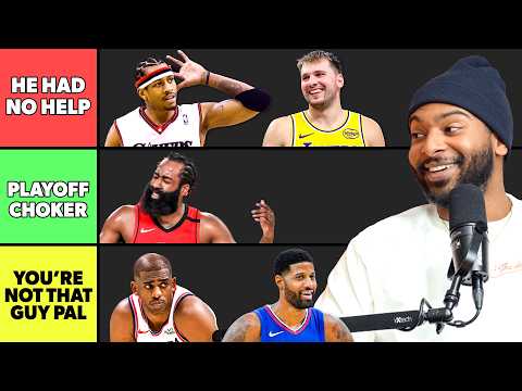 We Tier Listed The Best NBA Stars Of All Time With NO RINGS