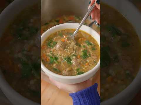 Homemade Italian Wedding Soup