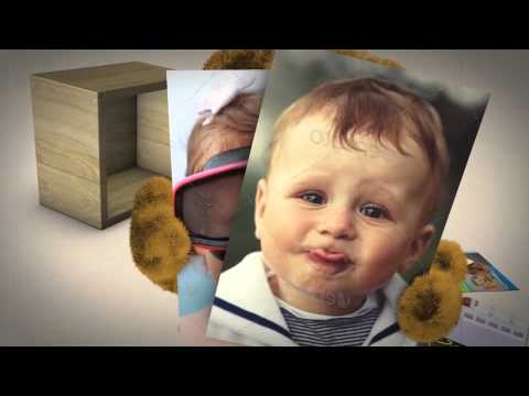 Заказать детское слайд шоу из фото! №13 Мишка представляет!