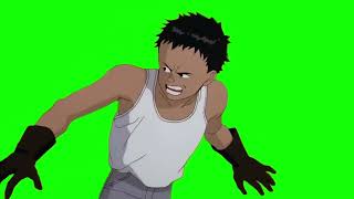 Akira "leave me alone" green screen