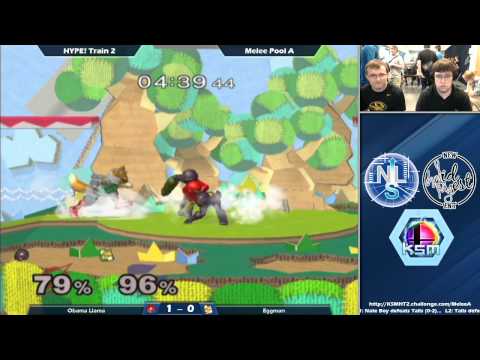 HYPE! Train 2 Melee Singles Melee Pools: Obama Llama (Samus) Vs. Eggman (Fox)
