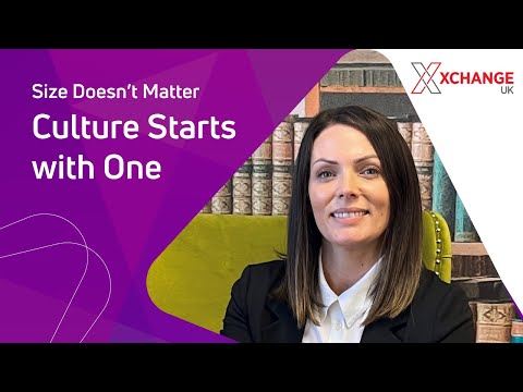 Size doesn't matter - Culture starts with One