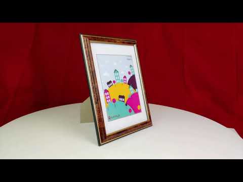 Обзор фоторамки Interior Office 282 30*40 коричневый/темный орех