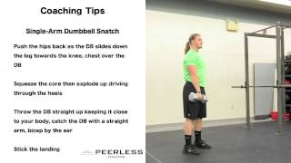 103. Single Arm Dumbbell Snatch