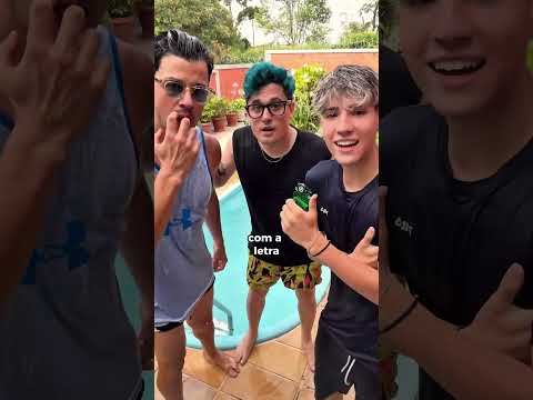 ERROU?? CAI NA PISCINA!! DESAFIO DOS IRMÃOS