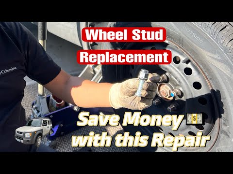 How to Replace Wheel Stud  for Honda Element Honda CRV