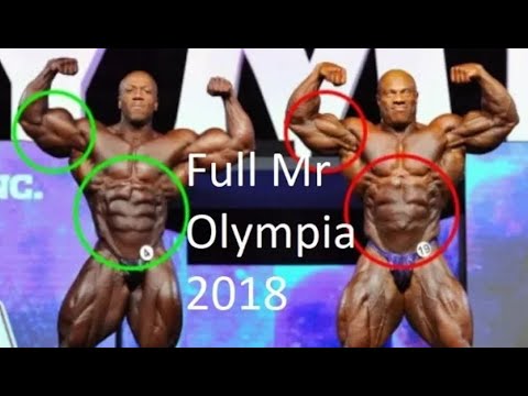 MR OLYMPIA 2018 Shawn Rhoden Phil Heath