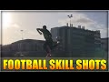 FOOTBALL: SKILL SHOTS AND CROSSBAR TRICKS!