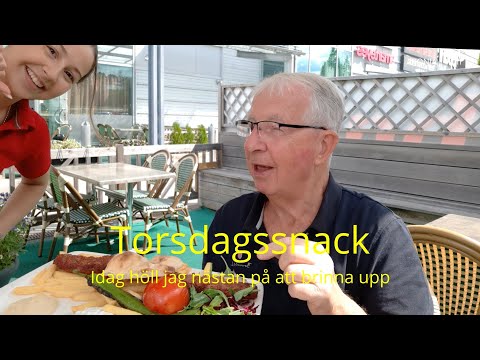 2023-06-29 TORSDAGSSNACK - Idag höll jag nästan på att brinna upp