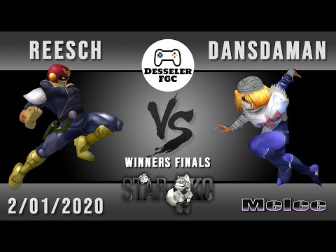 Reesch vs dansdaman - Star KO 18 - Winners Finals - SSBM