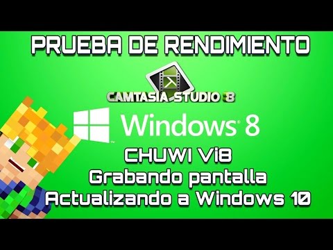 TABLET CHUWI Vi8 PRUEBA DE VIDEO AUDIO Y RENDIMIENTO EN WINDOWS 8 Video