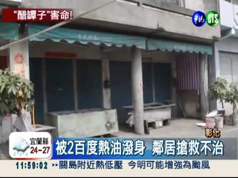 疑妻與鄰外遇 丈夫潑熱油報復