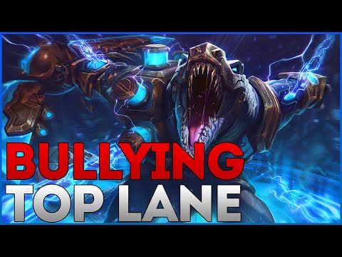 HOW TO BULLY LANE AS RENEKTON! (Patch 9.10)