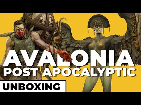 Post Apocalyptic King Arthur's Court - Avalonia - Unboxing & overview