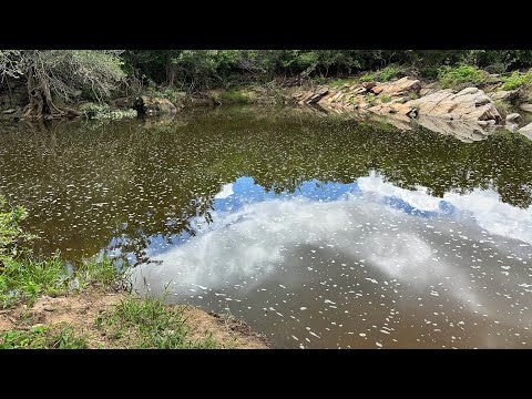 Rio que leva água para o açude de encanto rn | parte 02