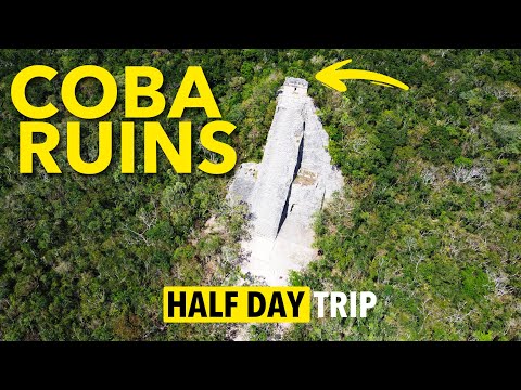COBA MÉXICO: RUÍNAS MAIAS QUE VOCÊ PODE ESCALAR?