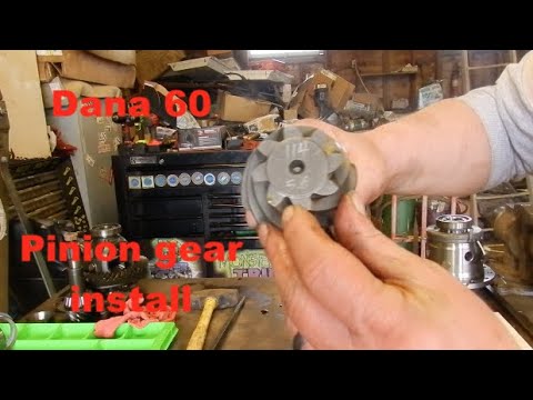 Dana 60 pinion install by BSF Recovery Team