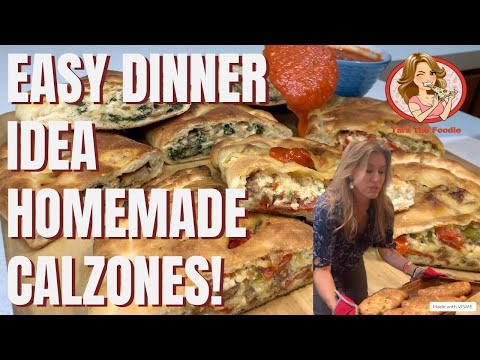 Easy Dinner Idea: Homemade Calzones | Tara the Foodie