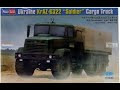 Hobby Boss 1/35 Ukraine KrAZ-6322 'Soldier' Cargo Truck.