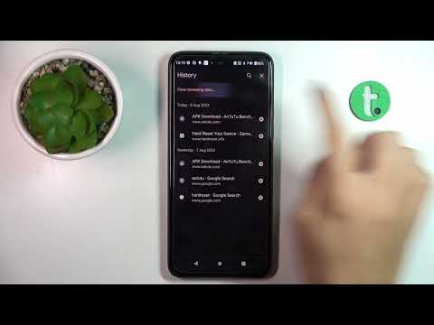 How to Clear Browsing Data in HTC U23 Pro – Remove Browsing History
