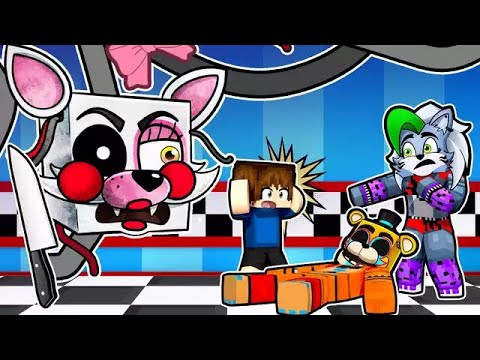 Mangle is a SERIAL KILLER!? in Minecraft Security Breach