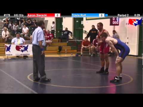 Sunkist Greco 84kg Third - Aaron Sieracki vs. Travis Rutt