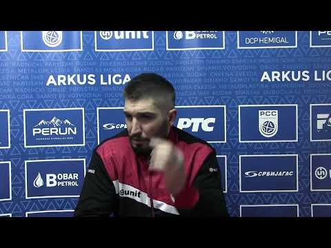 Najava 5. kola plej-ofa ARKUS lige (muškarci) - igrač Radničkog - Prodanović Miloš