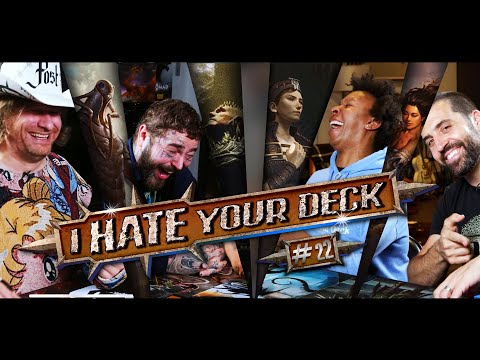 I HATE YOUR DECK #22 POST MALONE  v PROFESSOR || Commander Gameplay MTG || K'RRIK v XANTCHA v BRUNA
