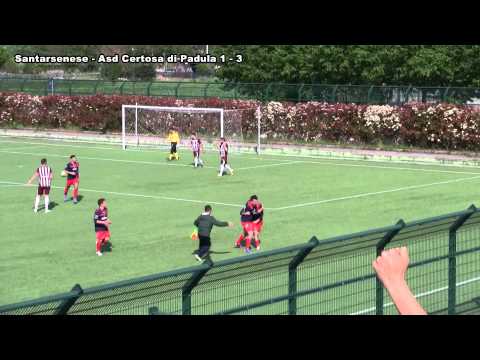 Servizio della partita tra Santarsenio - ASD Padula (1 -3) Campionato di seconda Cat. Gir N