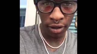 Young Thug responds to Lil Wayne "i would never beef with Wayne he is my idol"