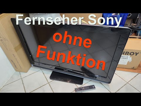 TV Repair Sony Bravia defekten Kondensator getauscht oder Mainboard Fehler ?
