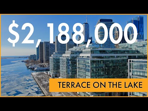 39 Queens Quay East 1111 - South facing condo with wrap-around terrace #Pier27 #Toronto #Waterfront