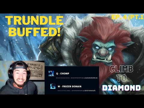 Trundle's hidden strength - How to dominate on #Buffed Trundle (Climb to Diamond ep. 4 (pt. 1)