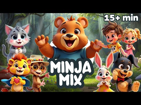 Minja Super Mix | Najbolje djecije pjesmice | Kad životinje pjevaju